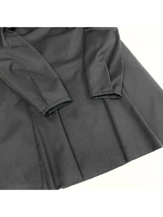 Celine A-line Dress with Carriage Belt 38 Gray Vintage main image 5